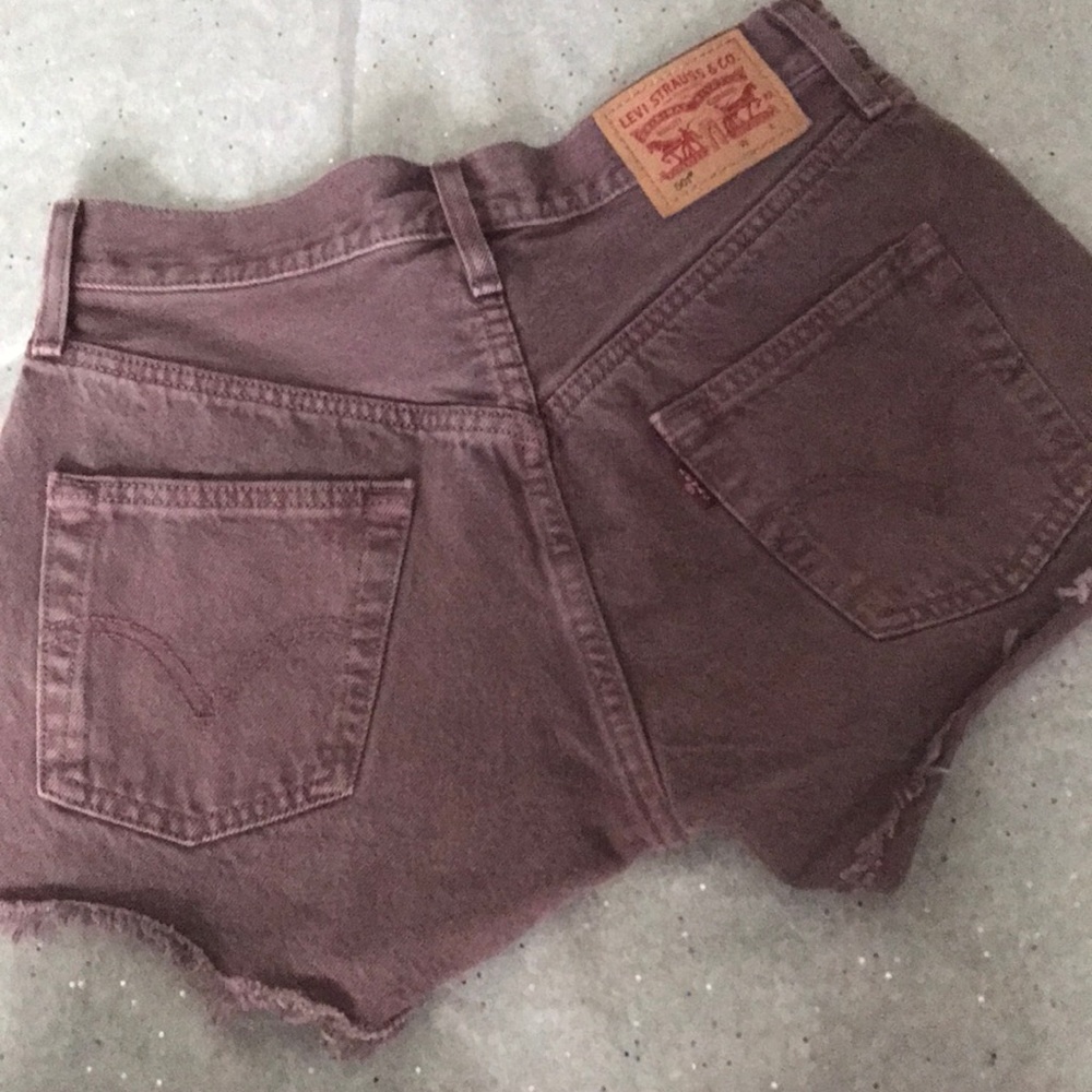 NWOT vintage purple high waist Levi shirt